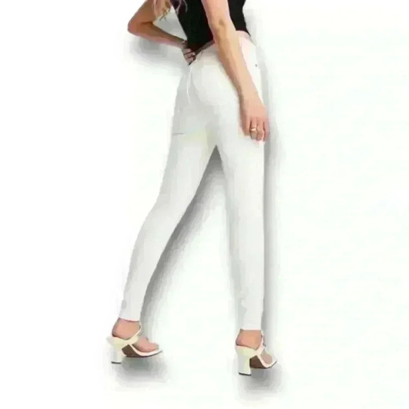 Topshop Jamie Moto Distressed Jeans Zipper and button closure Size 28 - Picture 2 of 8